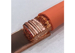 粗线束（120SQ）与端子的超声波金属焊接